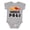 AC-Heather Grey, variant on Powered by P B and J Peanut Butter Lover Boys or Girls Baby Bodysuit