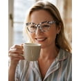 thumbnail image 2 of 3-Pack Women Reading Glasses with Blue Light Blocking and Anti-Glare Features +2.50, 2 of 7