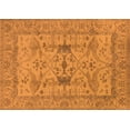 thumbnail image 1 of Ahgly Company Indoor Rectangle Oriental Orange Industrial Area Rugs, 7' x 10', 1 of 4