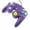 Purple, variant on The Perfect Part Gamecube Controller - Wired Gamecube Controller Switch, Wii U Controller with Single Vibration Motor & Shoulder Buttons, Gamecube Switch Controller for Nintendo Gamecube Games