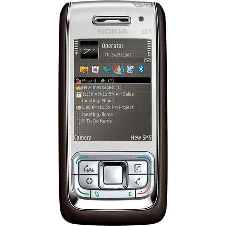 Nokia E65 50 MB Smartphone, 240 x 320, Symbian OS 9.1, 3G