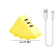 thumbnail image 2 of Dvkptbk Fruit Shaped 3-Port USB Hub Multifunctional Laptop Splitter with Charging and Data Transfer Electronics, 2 of 6