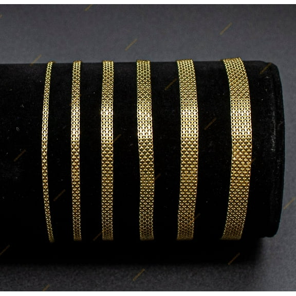 10K Real Solid Gold Bismarck Chain Bracelet, Bismark Bracelet, 10k Gold Bizmark Bracelet, 10k Gold Bracelet, Solid Gold Bracelet (Width:1.3mm; Bracelet length:8;)