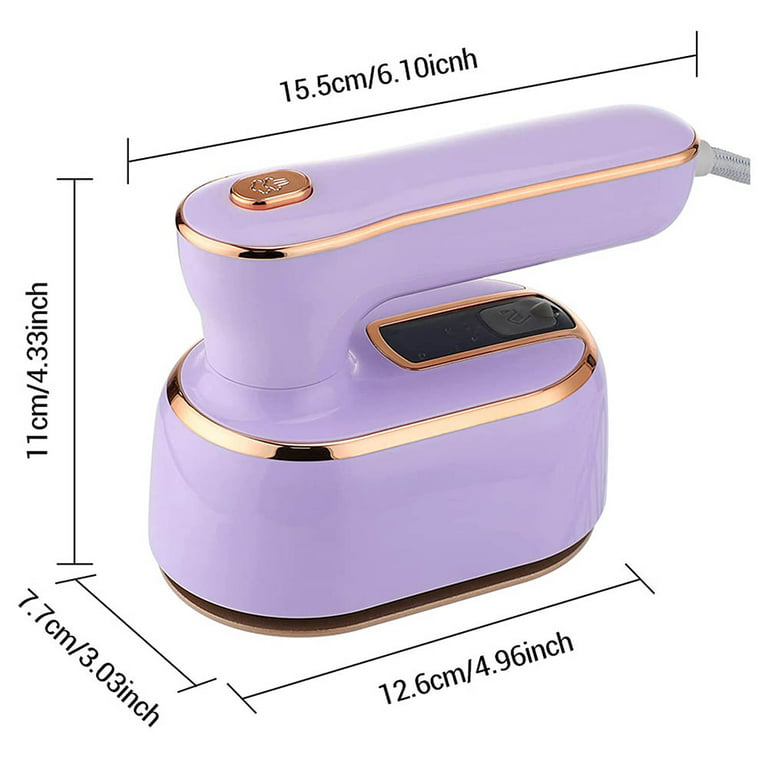 Steam Iron Travel Iron Steamer for Clothes Portable Handheld Irons for Dry  & Wet Ironing Mini Steam Iron Suitable for Home Travel Business