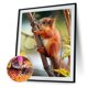 thumbnail image 2 of Cuadros Decorativos Kit de pintura de diamantes 5D DIY ardilla Animal mosaico de diamantes redondo completo Sywqhk Nuevos Originales, 2 of 9
