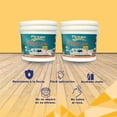 thumbnail image 3 of PINTEX Kit Pinta-me 2 Galones Pintura Vinil-Acrílica 3.8 L c/u | Incluye Brocha, Rodillo, Felpas, Masking Tape y Plastiprotector | Acabado Mate | Interiores y Exteriores | Amarillo Trigo, 3 of 5