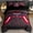 Red, variant on RYNGHIPY Gamepad Comforter Set Twin Size for Young Men Kids Boys 6Pcs Bed in a Bag Red Geometric Game Bedding Set-100% Soft Breathable Microfiber Quilt Set (Red, Twin)