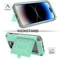 thumbnail image 5 of Compatible with iPhone 15 Pro Max Case Mirror Case with Card Holder, Cute Luxury Fashion Makeup Mirror Back Cover Wallet Case Soft Silicone Rubber Bumper Slim Ultra Thin Protection Phone Case, 5 of 15