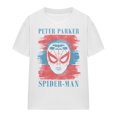 thumbnail image 1 of Spider-Man T-Shirt à Rayures Peter Parker pour Femmes, 1 of 6