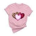 thumbnail image 2 of T-Shirt Imprimé Arbre de Noël Décontracté pour Femmes Manches Courtes Col Rond pour Usage Quotidien Tenue de Fête Mélange Polyester Doux Lavable en Machine Tee Mode, 2 of 8