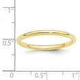 thumbnail image 4 of 10K Yellow Gold 2mm Standard Comfort Fit Band Ring Size 8.5, 4 of 7
