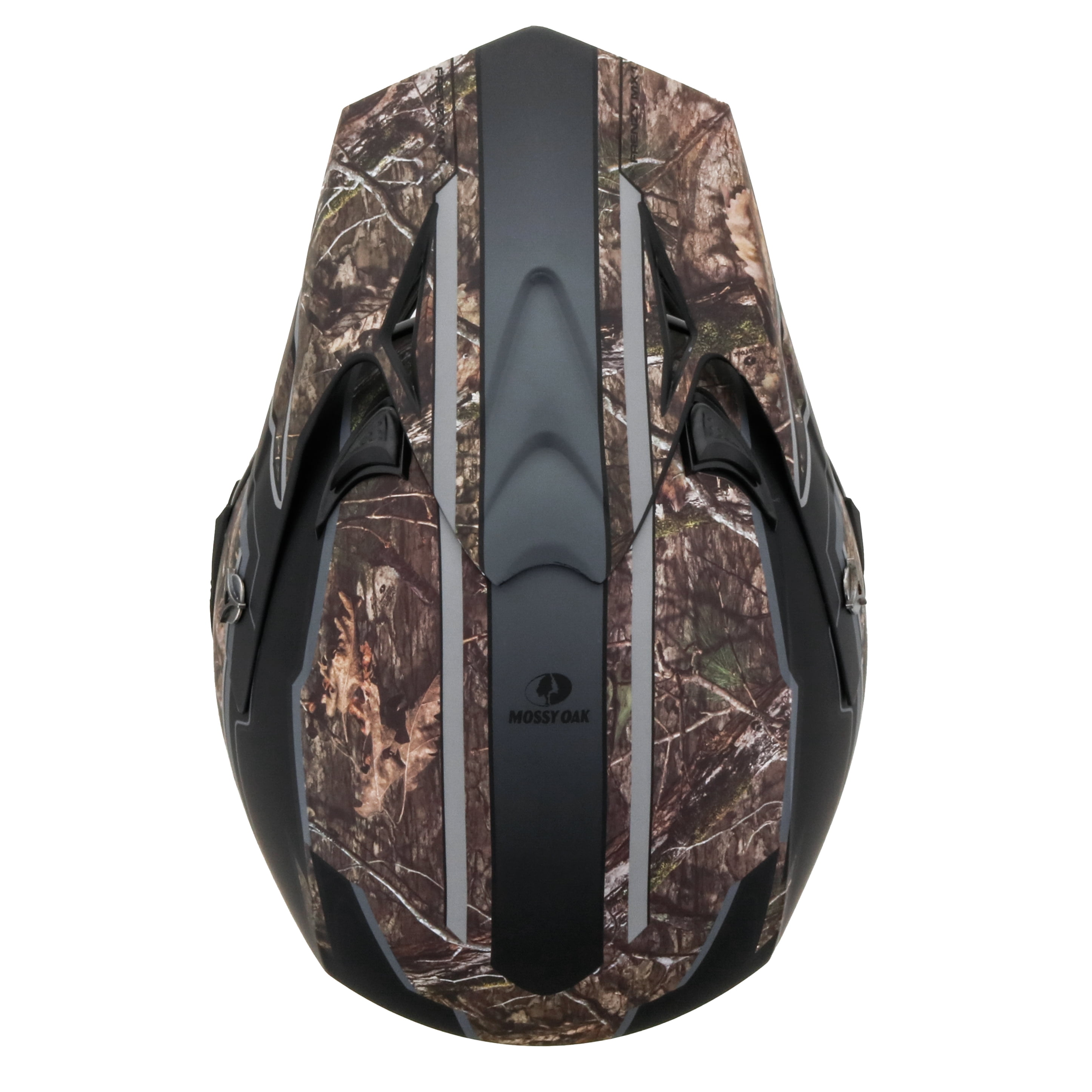 Youth Frenzy Off Road Helmet, Color: Mossy Oak, DOT Approved, Size: Large