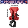 thumbnail image 3 of Heavy Duty Tool Belt Quick Clip Holder, Wear Resistant Adjustable Quick Release Power Tool Hanger, Multi Angle Waist Belt Drill Holster Clip for Construction Worker Daily Repair Power Tool Carry, 3 of 7