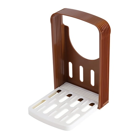 

POCREATION Adjustable Bread High Quality ABS Resin Bread Cutter For Slicing Bread Bagel Loaf And