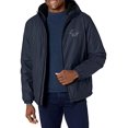 thumbnail image 2 of Veste de Pluie Imperméable Doublée Sherpa Extensible pour Hommes, Marine, Très Grand, 2 of 2