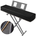 thumbnail image 2 of Funda para teclado de piano Toyoget de 88 teclas, piel negra, lujo, 2 of 8