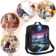 thumbnail image 5 of Balery Fantasy Landscape Starry Night Caja de Almuerzo y Bolsa de Almuerzo para Hombres y Mujeres, Bolsa de Almuerzo Reutilizable con Gran Capacidad, Bolsa de Almuerzo Aislada, 5 of 7