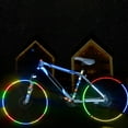 thumbnail image 4 of HEVIRGO Reflective Tape Safety Self Adhesive Striping Sticker Decal for Bike Motorcycle,Green, 4 of 10
