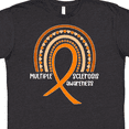 thumbnail image 4 of Inktastic Multiple Sclerosis Awareness Orange Ribbon Rainbow T-Shirt, 4 of 5