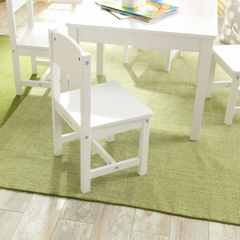Kidkraft farmhouse table and chair set white sales