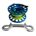 thumbnail image 3 of Carrete De Carrete De De Aleación De Aluminio Premium Y Línea De 30 Clip De Doble Perno De Doble Extremo Para Buceo De Buceo: Elija DYNWAVEMX Buceo, 3 of 8