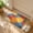Yellow, variant on PiGOGI Indoor Outdoor Patio Rug, Tropical Floral Non-Slip Washable Carpet, for Living Room Pool Backyard Camping