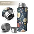 thumbnail image 2 of 20 Oz Pioneer Flower Coffee Tumbler Double Wall Insulated Stainless Steel Water Bottle | Metal Reusable Thermoses Flask with Cup Cap | Leak & Sweat Proof with Anti-Dust Lid, 2 of 7
