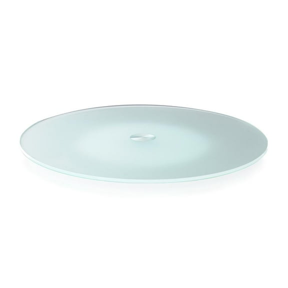 Steve Silver 22" Avenue Frosted Tempered Glass Lazy Susan