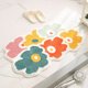 thumbnail image 5 of Felpudo Simple para la puerta del dormitorio, antideslizante, absorbente, para el suelo del baño, alfombra para el suelo del baño, alfombra de baño con forma de flor, 40x60cm, 5 of 6