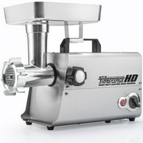 STX Intl Turboforce Heavy Duty HD 3500 Electric Meat Grinder, 3 Speed, Sausage Stuffer & More