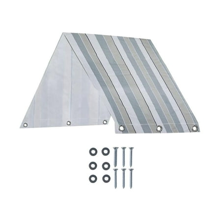 Backyard Playset Canopy Playground Roof Waterproof Dustproof Reusable Easy Installation 90x43 inch Kids Wooden Swingset Protection Cover stripe