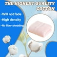 thumbnail image 5 of AUQ Wash Gags for Body,Fluffy Breathable Cotton Surface Wash Cloths,Strong Tight Seam Finish Hand Towel,Pink,29.53*13.78*0.39in, 5 of 7
