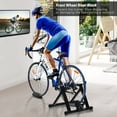 thumbnail image 2 of Costway Bike Trainer Folding Bicycle Indoor Exercise Training Stand, 2 of 10