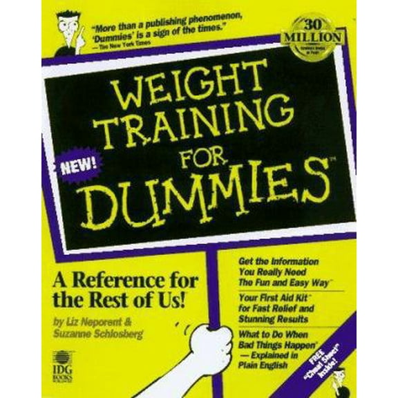 Pre-Owned Weight Training For Dummies (Paperback) 0764550365 9780764550362