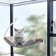 thumbnail image 3 of Percha para ventana de gato Zulema Hamaca para gatos Tablero rascador gris, 3 of 8
