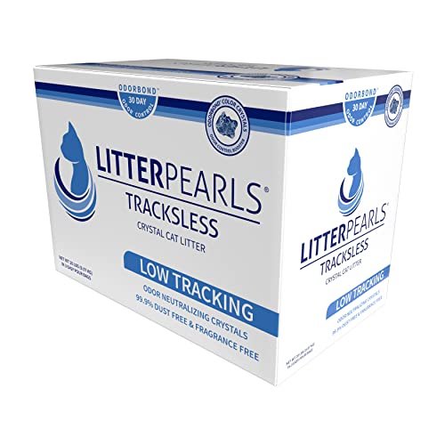 Arena para gatos Pearls Tracksless, control de olores, 9,07 kg