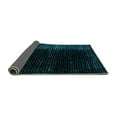 thumbnail image 2 of Ahgly Company Indoor Rectangle Abstract Turquoise Blue Modern Area Rugs, 6' x 9', 2 of 4