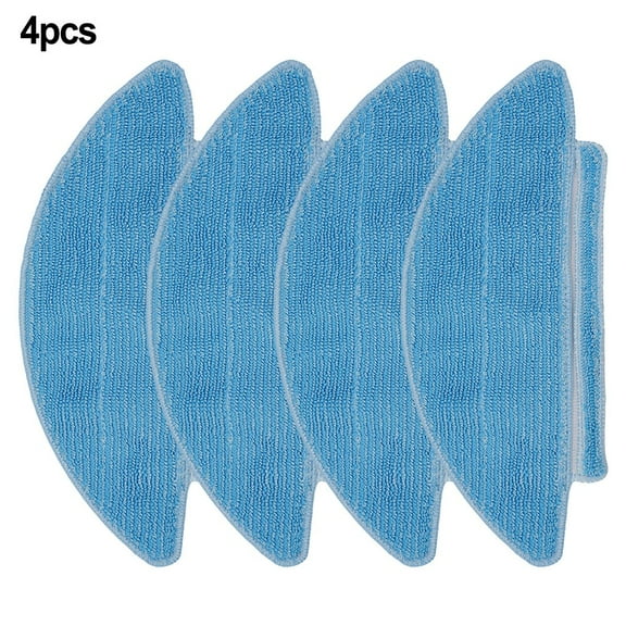 For Replacement Microfiber Mop Pads for Airzeen Q6 SE Robot Vacuum CRV0009 - 4/10 Pack Blue Cleaning Cloths