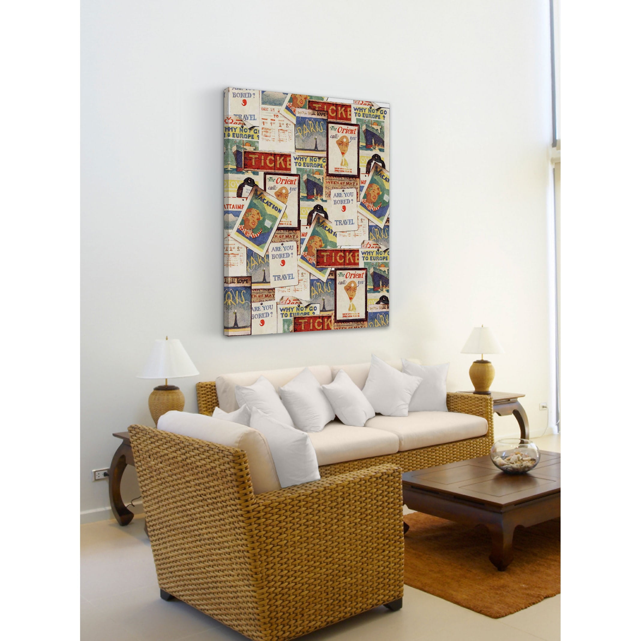 Marmont Hill "The Orient Calls You" Painting Print on Canvas
