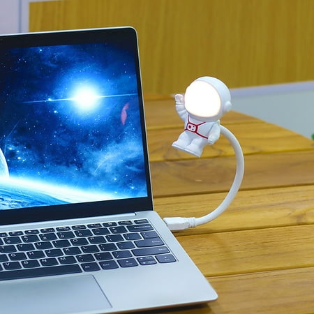 

Astronaut Intelligent Voice Night Light USB Powered Voice Control Warm And Cold Light