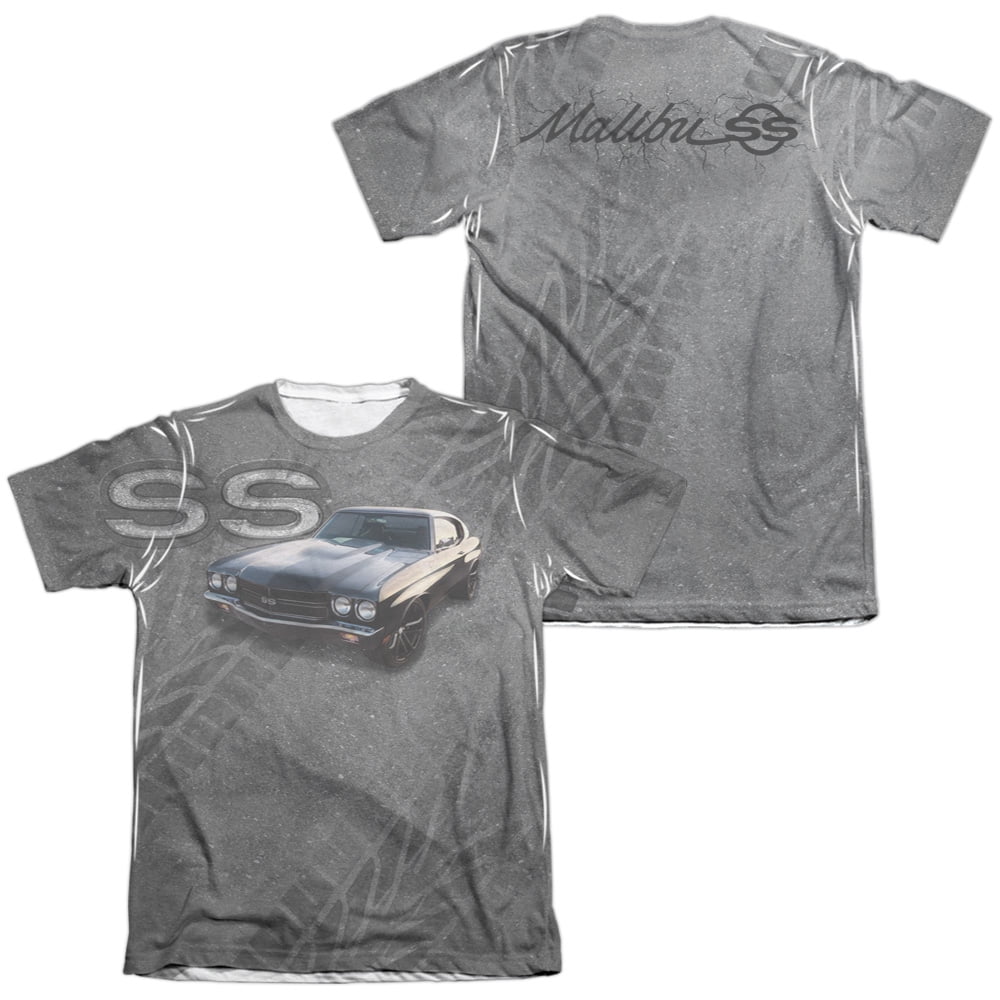 Chevrolet MUSCLE CHEVELLE SS 1-Sided Sublimated Big Print Poly Cotton T-Shirt Chevrolet MUSCLE CHEVELLE SS 1-Sided Sublimated Big Print Poly Cotton T-Shirt