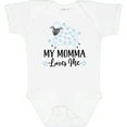 thumbnail image 3 of Inktastic Momma Loves Me Lamb Boys or Girls Baby Bodysuit, 3 of 5