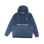Under Armour Fleece Half-Zip Mens Active Hoodies Size M, Color: Navy