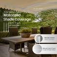 thumbnail image 7 of ALEKO 10 x 8 ft Sand Motorized Retractable Patio Awning, 7 of 7
