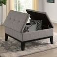 thumbnail image 3 of Atkinson Fabric Storage Ottoman, Light Gray, 3 of 6