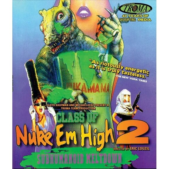Class of Nuke ’Em High, Part II: Subhumanoid Meltdown (Blu-ray), Troma, Horror