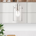 thumbnail image 6 of 46151-91 Livex Lighting Munich - 1 Light Pendant In Contemporary Style-15.25 Inches Tall and 5 Inches Wide-Brushed Nickel Finish    -Traditional, 6 of 10