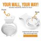 thumbnail image 4 of Aluminum Alloy Router Wall Mount Bracket for Deco BE75/BE85/BE95/BE17000 Whole Home Mesh WiFi 7 wit, 4 of 5
