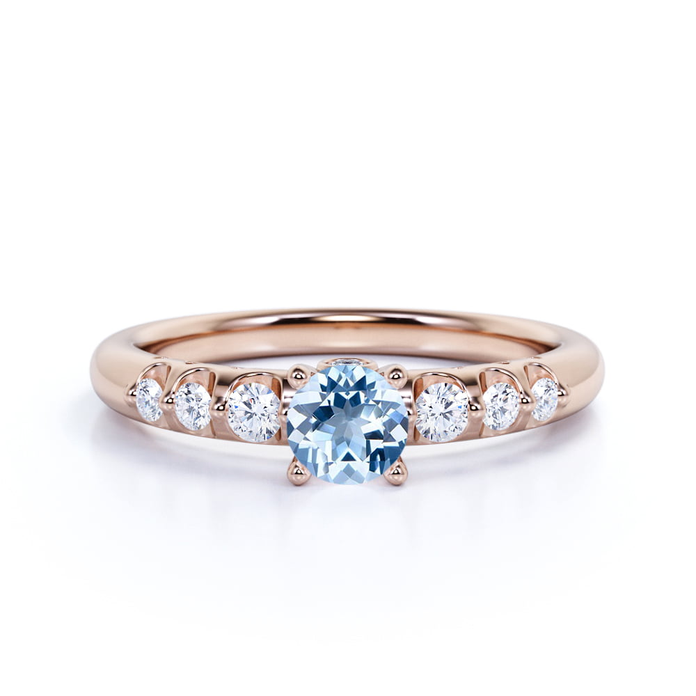 Brand New Genuine 18K White Gold 1.25 ct Engagement Eternity Ring size 7