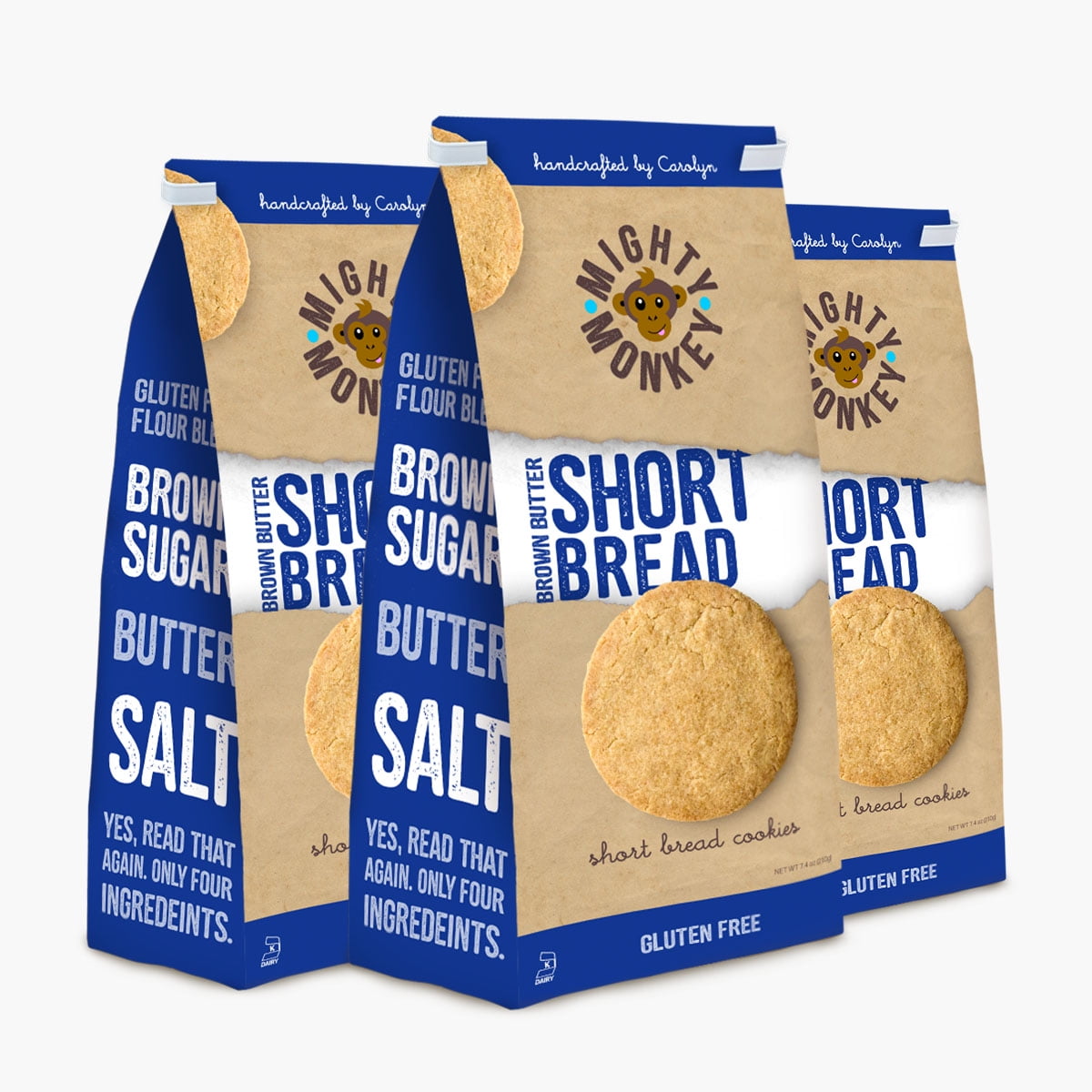 BROWN BUTTER SHORTBREAD COOKIES - 3 PACK